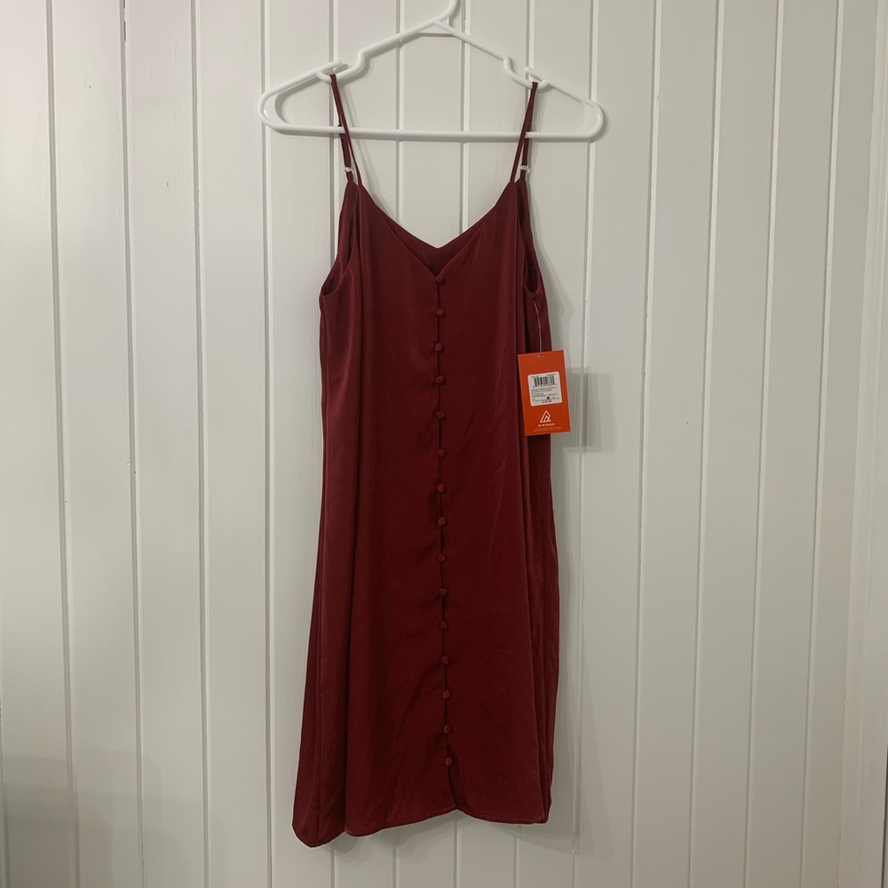 NWT Ripzone Burgundy Dress
